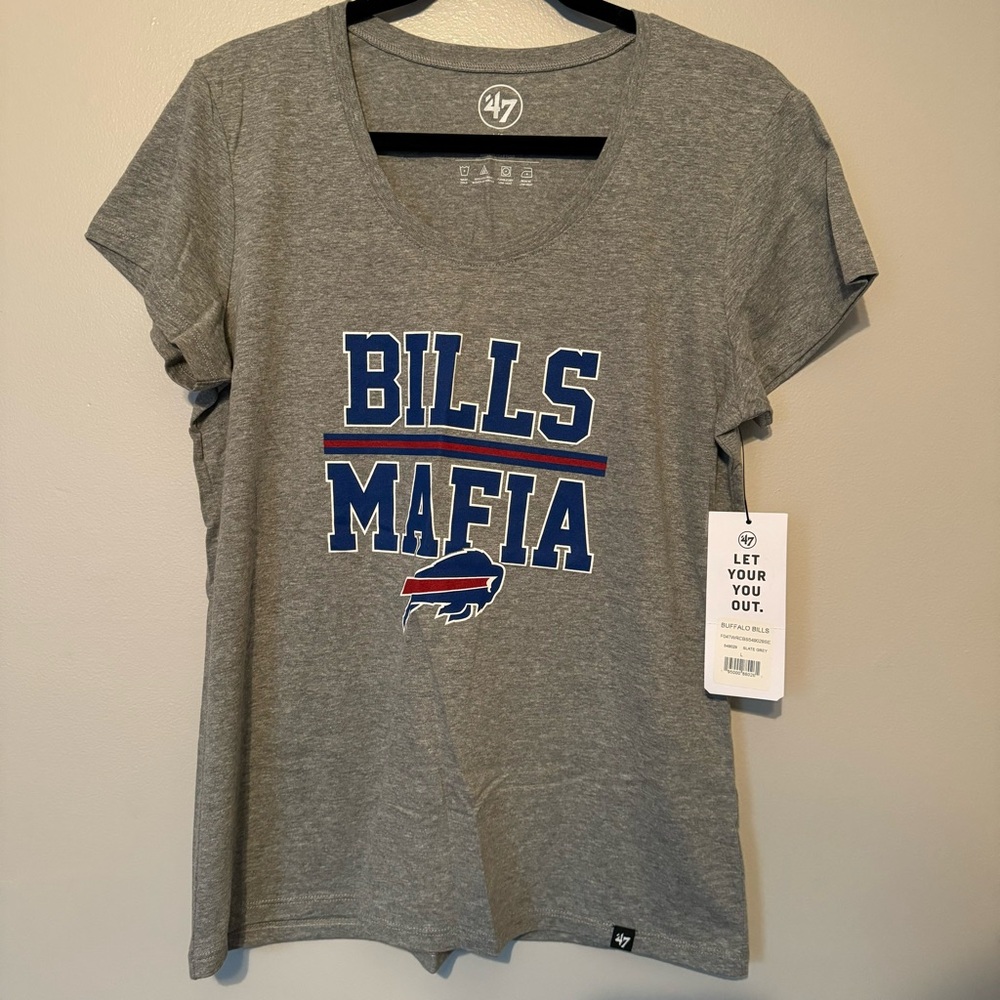 NWT ‘47 Brand Women’s Bills Mafia T-Shirt